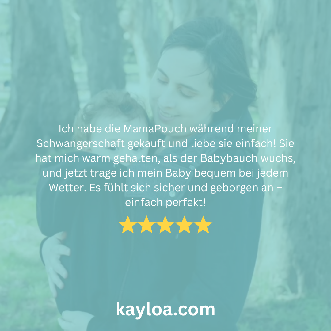 MamaPouch: Wärme, Nähe und Sicherheit – für dich und dein Baby.